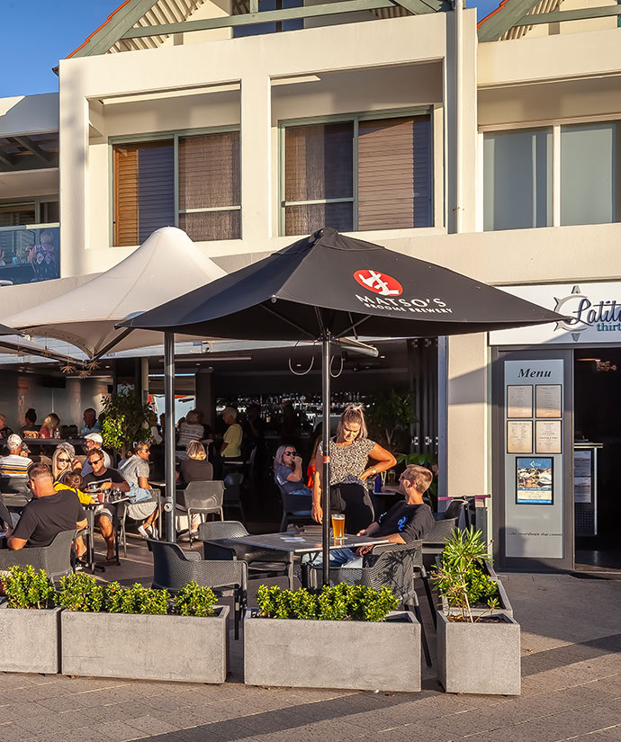 Dining at Latitude 32
